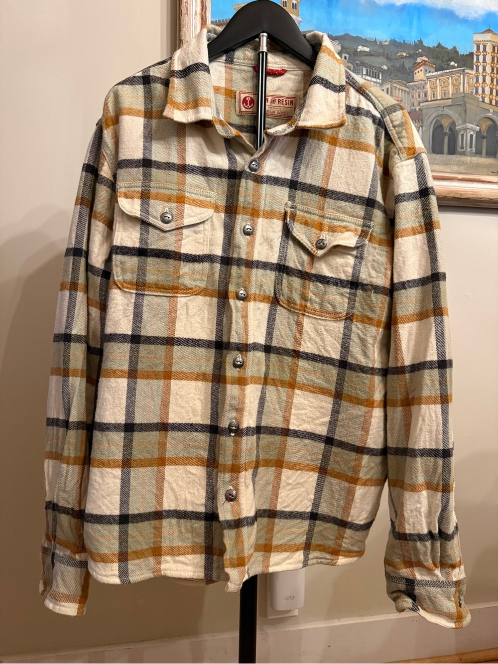 Iron & Resin Sierra Shirt - Natural Color - Size X-Large
